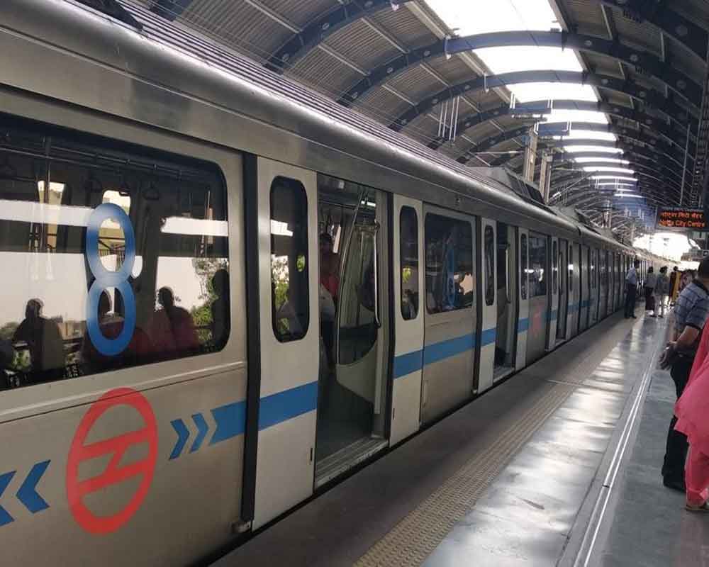 Slow Movement Of Trains In Section Of Delhi Metro S Blue Line