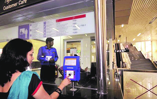 Ticket vending machines a flop show for DMRC