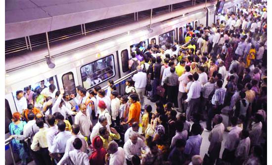 Record footfall at Pragati Metro