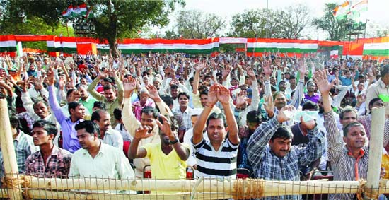 Groundswell of support at Sonia rally