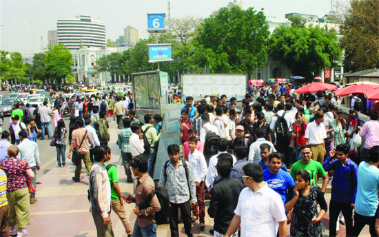 Minor fire at Rajiv Chowk Metro station