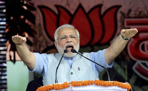 Aap ke muh mein ghee-shakkar: Modi to Sonia