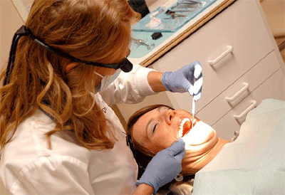 laser to help you say goodbye to dentist's chair