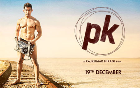 Aamir's 'PK' poster leaves fans, friends guessing