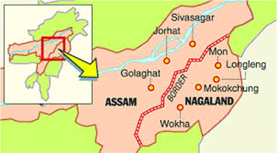 High tension along Assam-Naga border