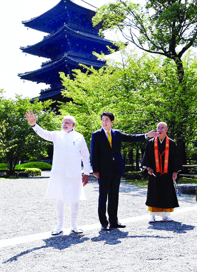 Modi-Abe  talks today