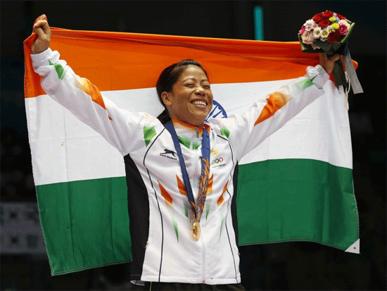 President congratulates Mary Kom, other medal winners