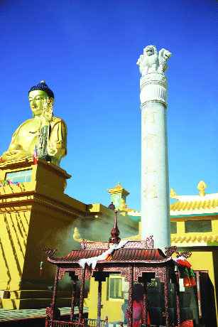 Indian touch in Ashokan stupa's resurrection in China