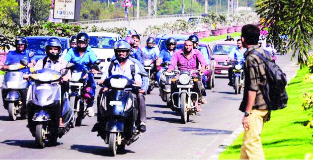 Exemption of two-wheelers makes them more popular