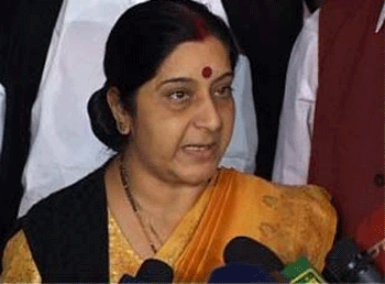 Swaraj to travel to lanka this week before Modi's visit