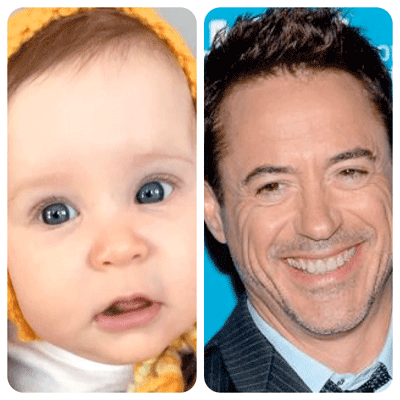 Robert Downey Jr shares first image of daughter Avri