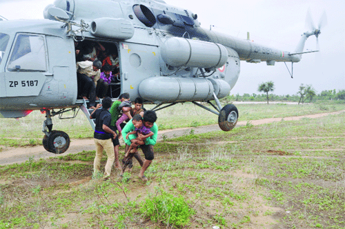 IAF comes to the rescue yet again