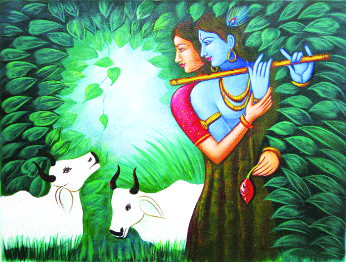 Radha's role in Krishna cult