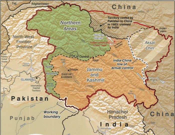 Un Map Of India Pakistan Expresses 'Concern' To Un Over Bill On Kashmir Map