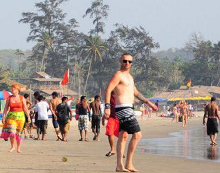 Russians top list of foreign tourists in Goa