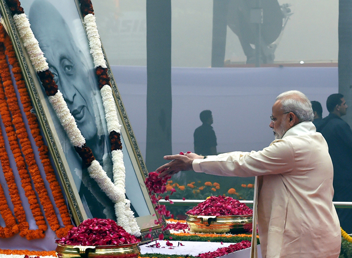 PM Modi pays tribute to Sardar Patel on his birth anniversary