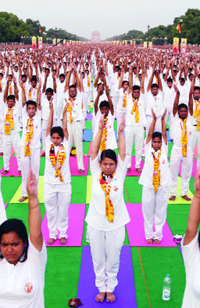 Celebrating Yoga Day