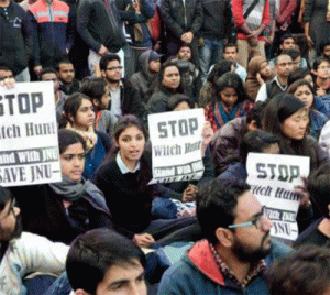 Indian-Americans protest to show support to JNU students