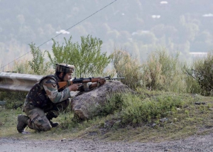 Soldier, woman killed in Pakistan border firing