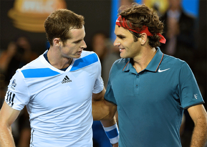 Federer, Murray advance at Australian Open