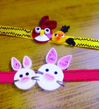 friendship band making with paper