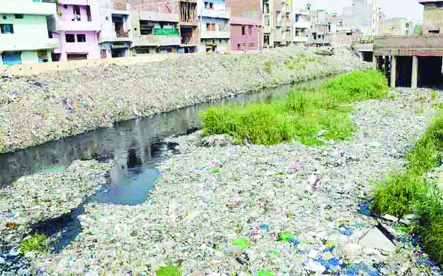 'Unauthorised colonies choking drains'