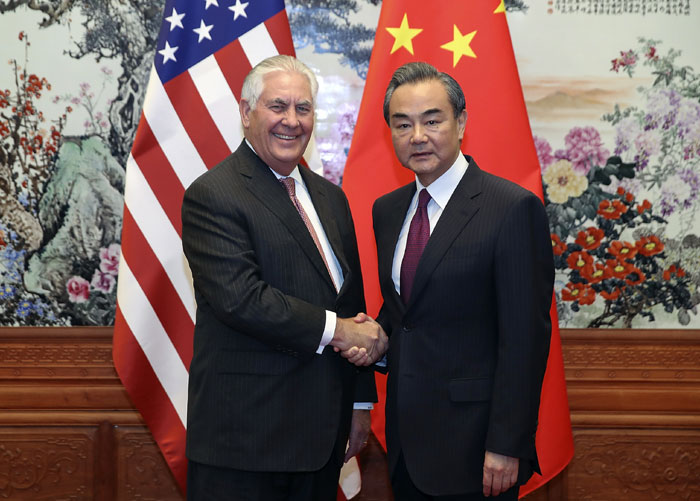 Tillerson in China to pile pressure on North Korea