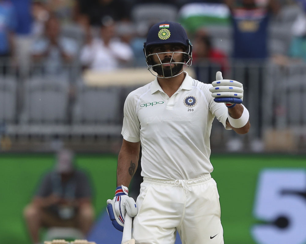 'King' Kohli second fastest to 25th Test ton,