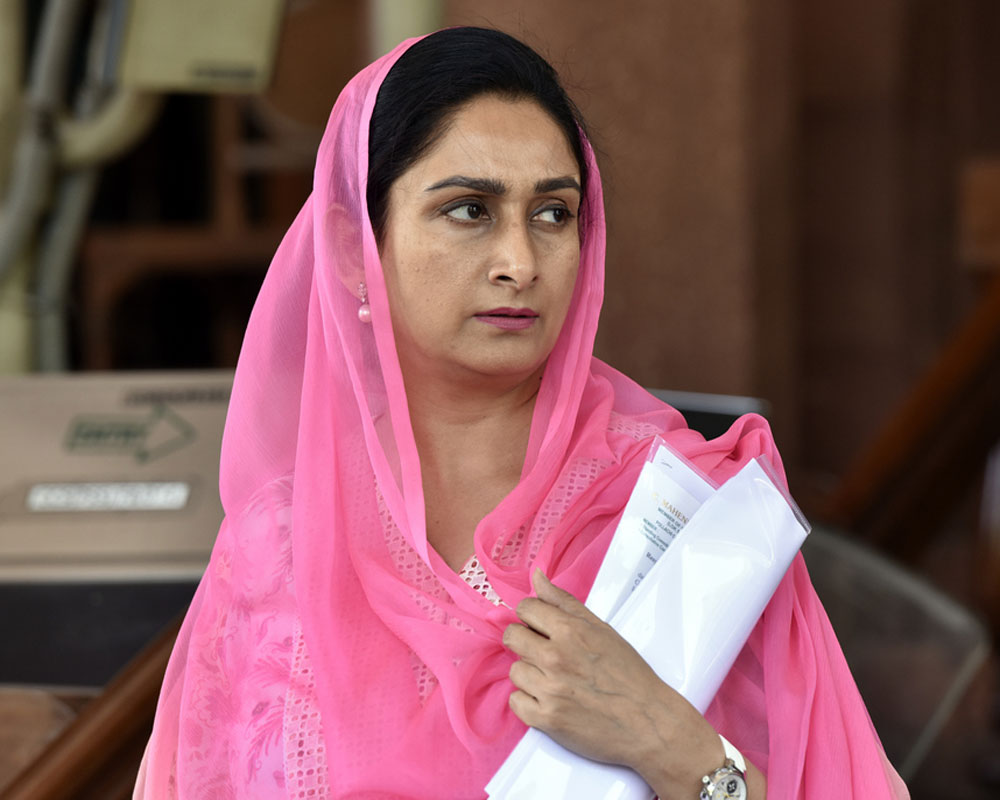 1984 anti-Sikh riots: Harsimrat Badal, Sukhbir Badal detained during protest march