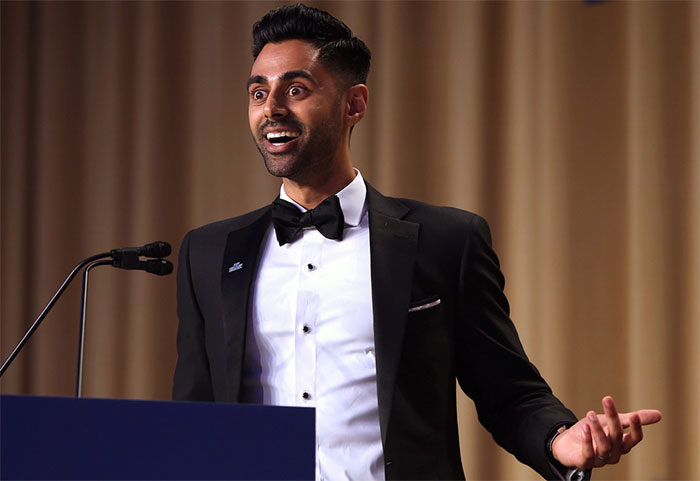 I want to take big swings at big names: Indian-American comedian Hasan Minhaj