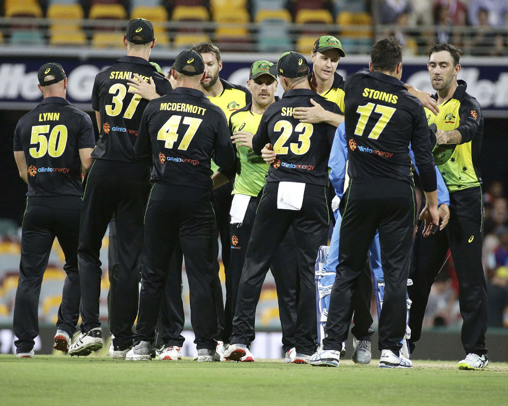 Australia Beat India By 4 Runs Via D/L Method In 1st T20