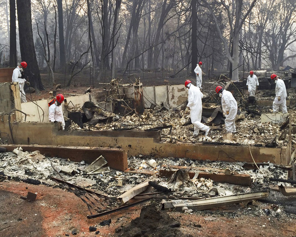 California wildfires toll reaches 65, 631 remain missing