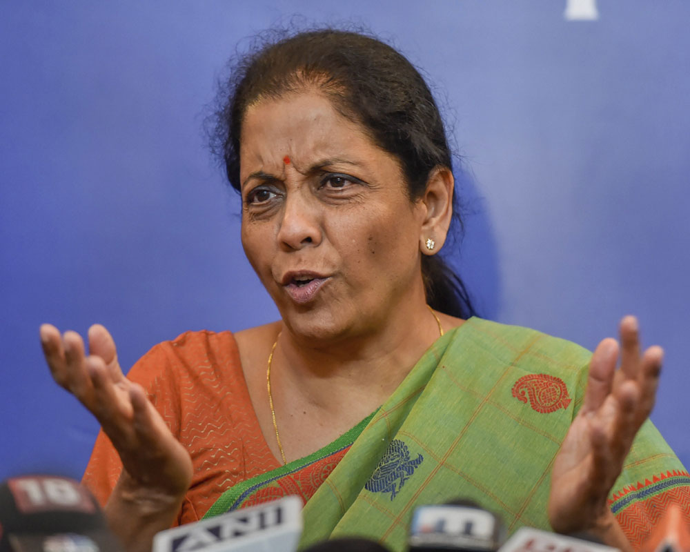 Congress agenda is to get the Rafale deal cancelled: Sitharaman