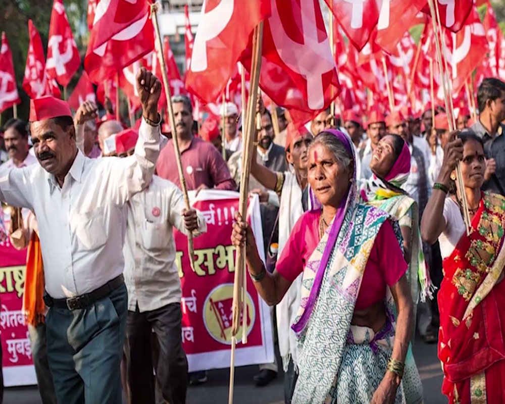 Farmers From Across India Converging In Delhi For Kisan March 9059