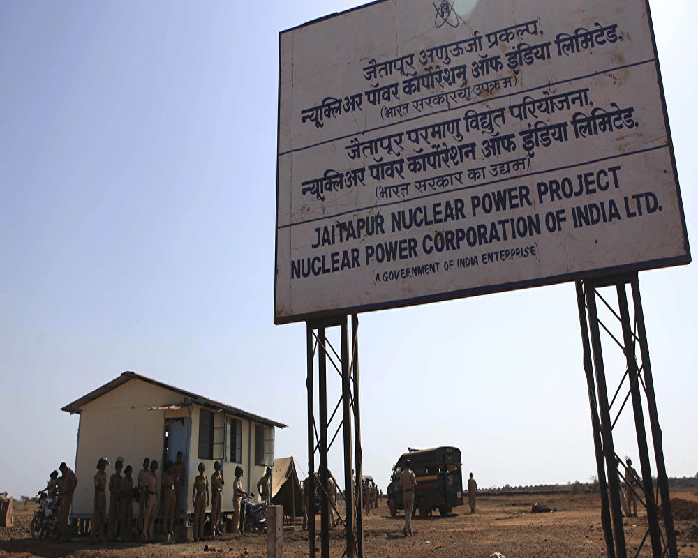 India, France review status of Jaitapur nuclear power project