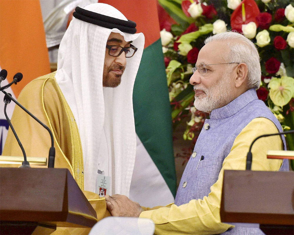 India, UAE decide to boost defence ties