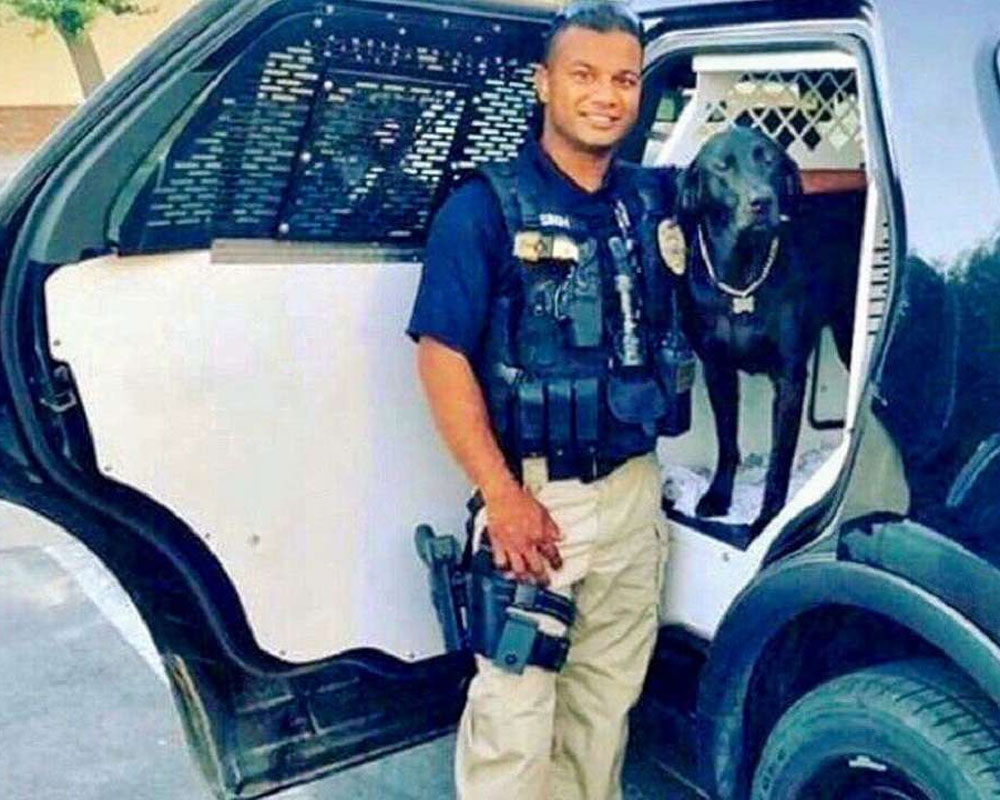 Indian-origin police officer shot and killed in California