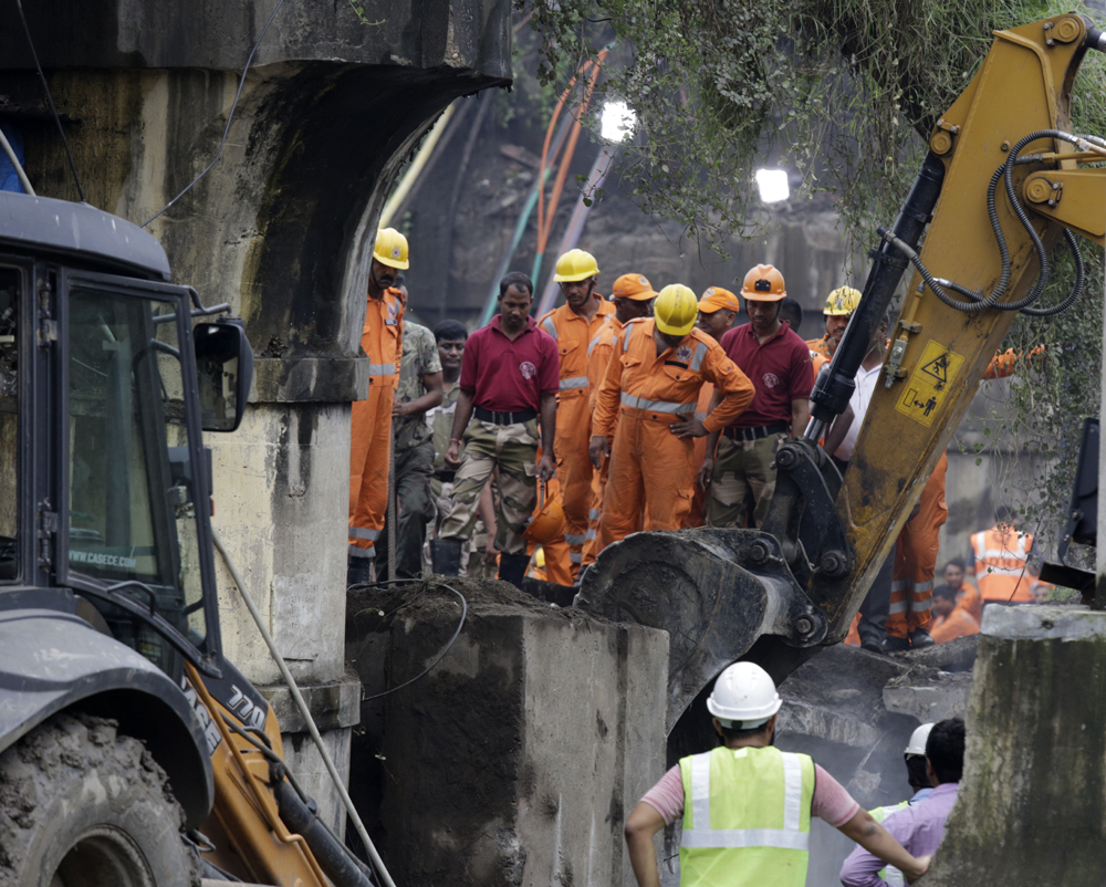 Kolkata bridge collapse: Rescue operations on