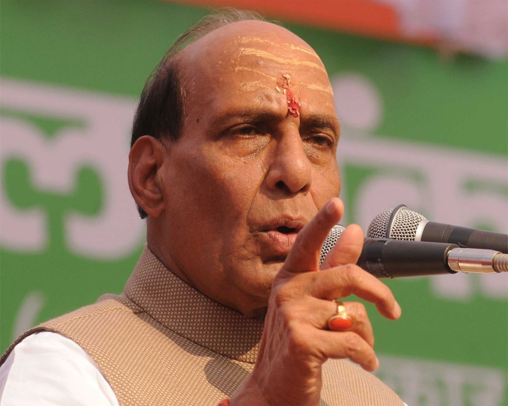 Local body polls in J-K will help re-establish grassroots democracy: Rajnath