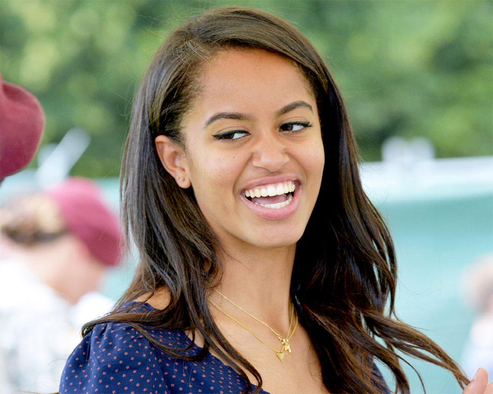 Malia Obama makes video debut