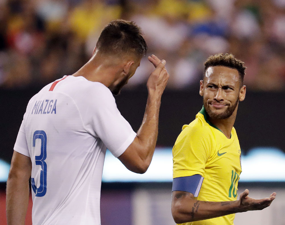 Neymar and Firmino fire Brazil past punchless USA in friendly, USA