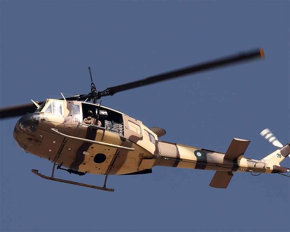 Pakistani helicopter violates Indian air space