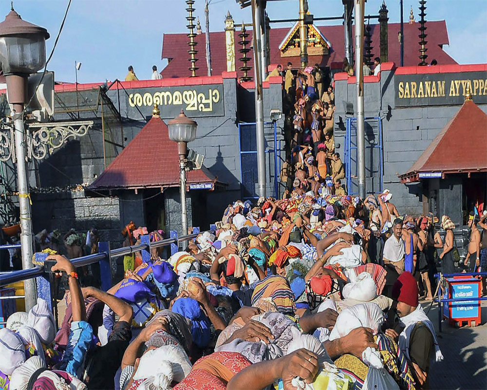 Plea in SC seeks review of Sabarimala judgement