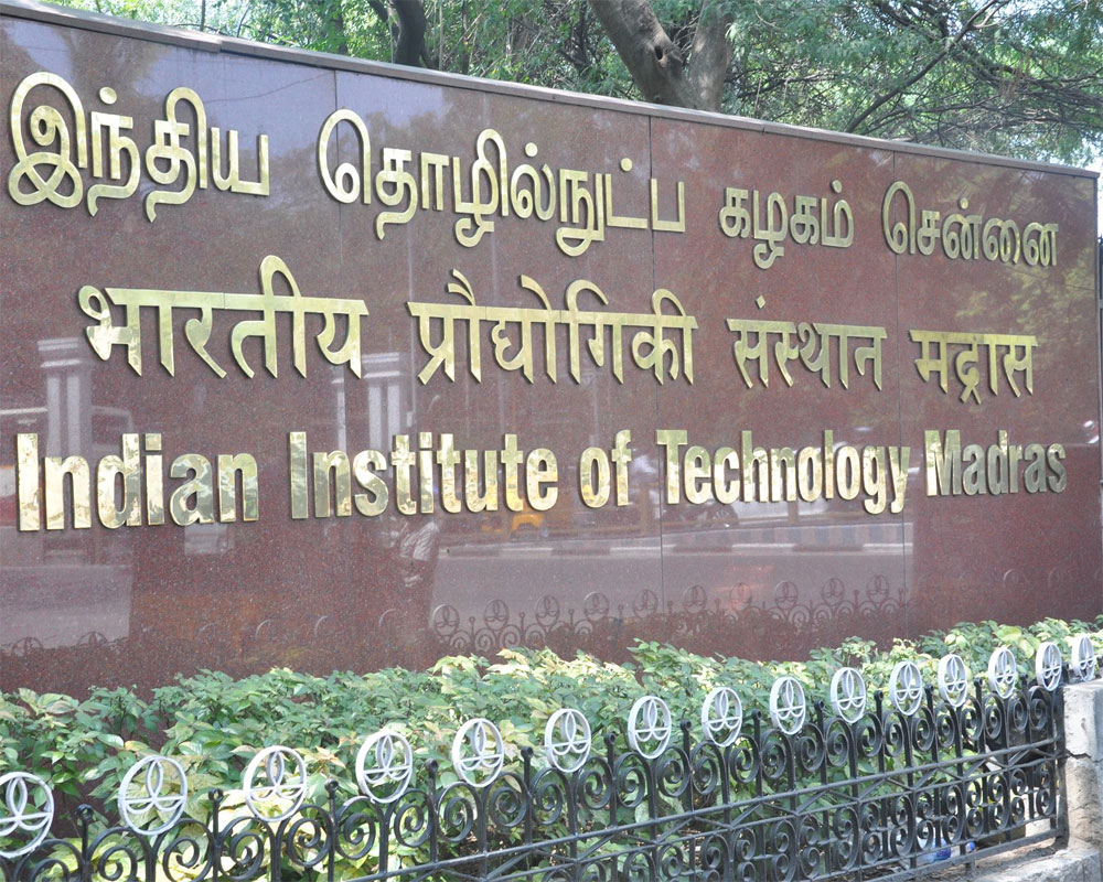 Posters for separate entry for veg, non-veg IIT-M students Kick up row