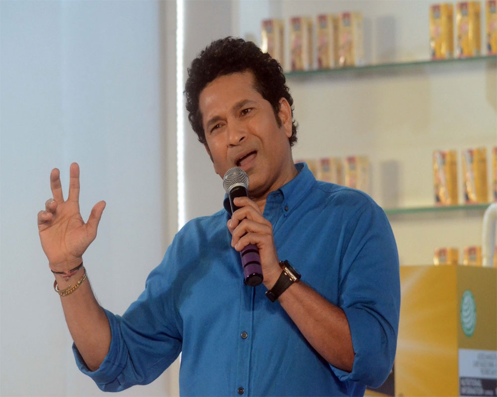 Sachin bats for India becoming a sports-playing nation