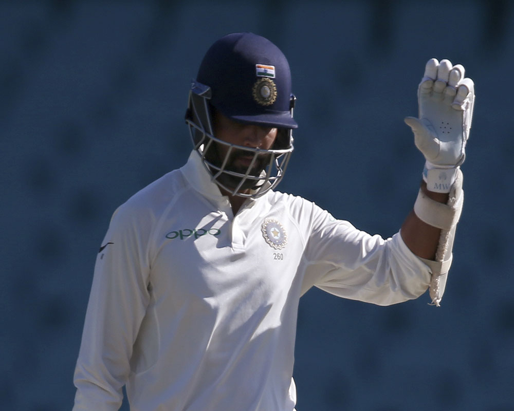 Vijay finishes tour game with hundred