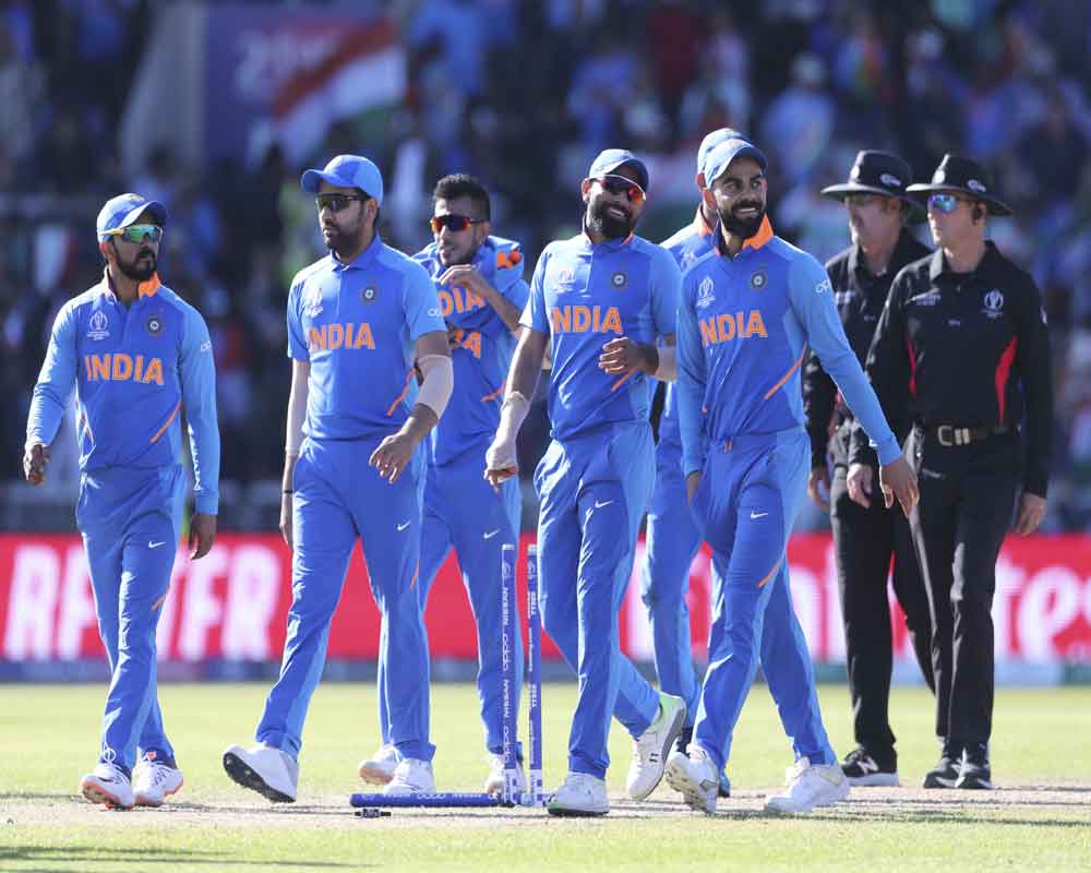 ​​​​​​​India all but through to semis thrashing West Indies by 125 runs