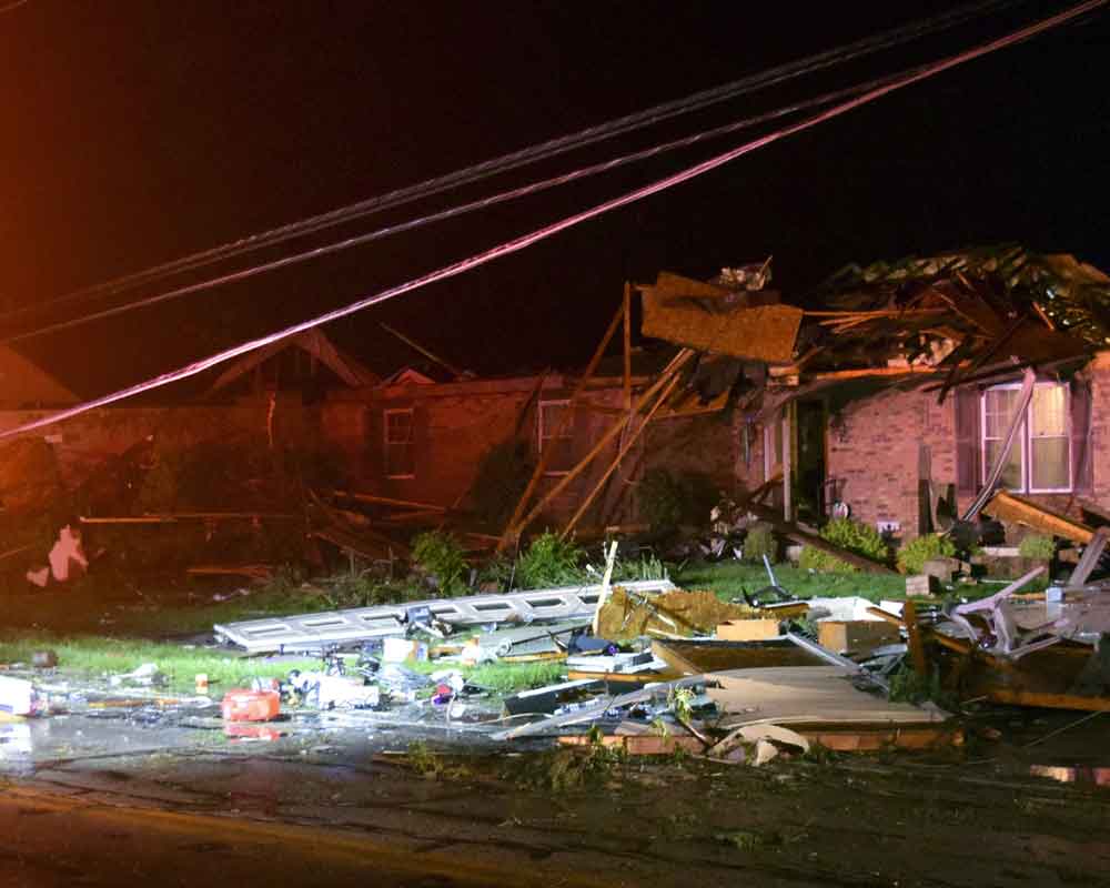 'Large and dangerous tornado' strikes near Dayton, Ohio