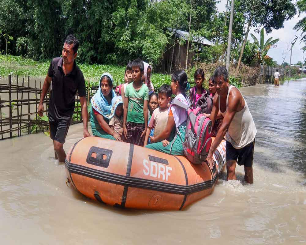 5 more die in Assam flood, toll touches 80