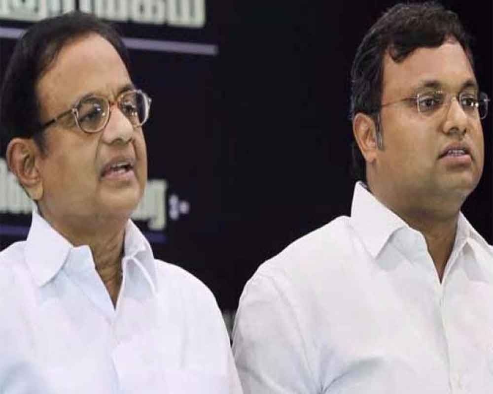 Aircel-Maxis case: HC seeks response of Chidambaram, son on ED's plea challenging anticipatory bail